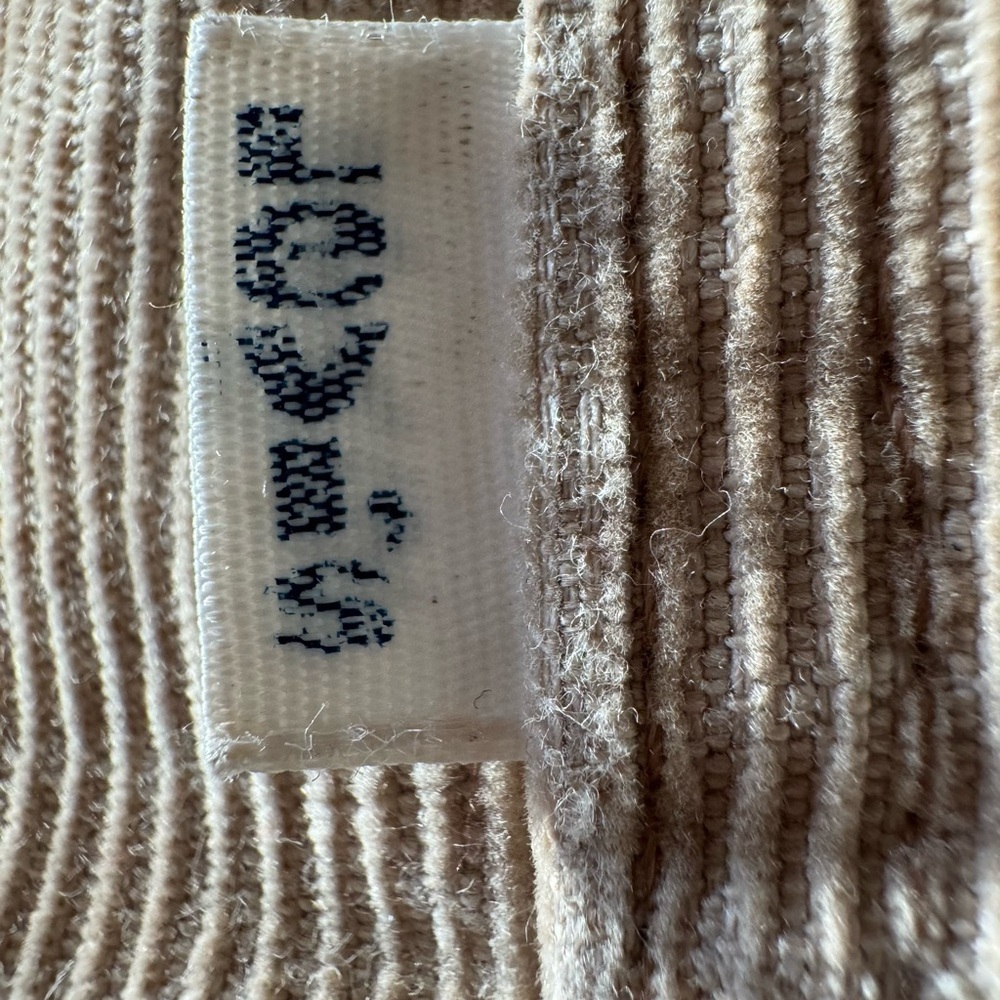 Vintage Levi’s White Tab 70’s SF 207 High Waisted Corduroy Pocket Shorts - Picture 5 of 6